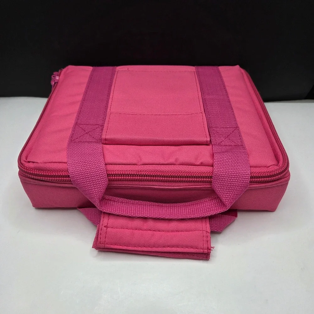 Bulldog Cases Padded Carrying Case Pink Nylon Foam Lined Travel Bag G7