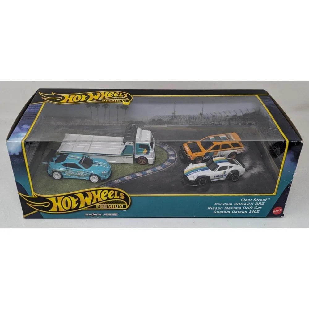 Hot Wheels Premium GReddy‎ 4-Car Set Datsun 240Z Maxima BRZ Pandem NEW SEALED