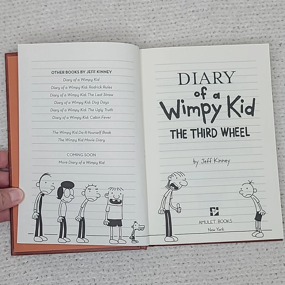 Amulet Books diary wimpy