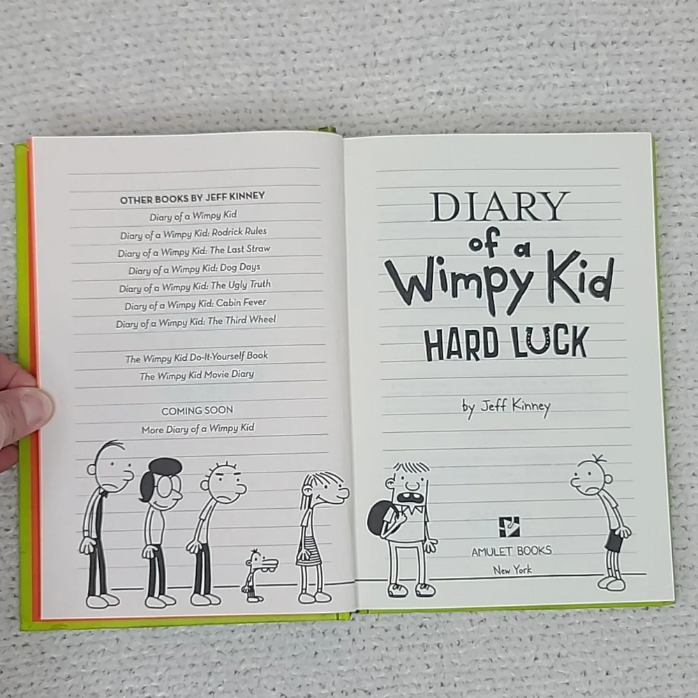 Amulet Books diary wimpy