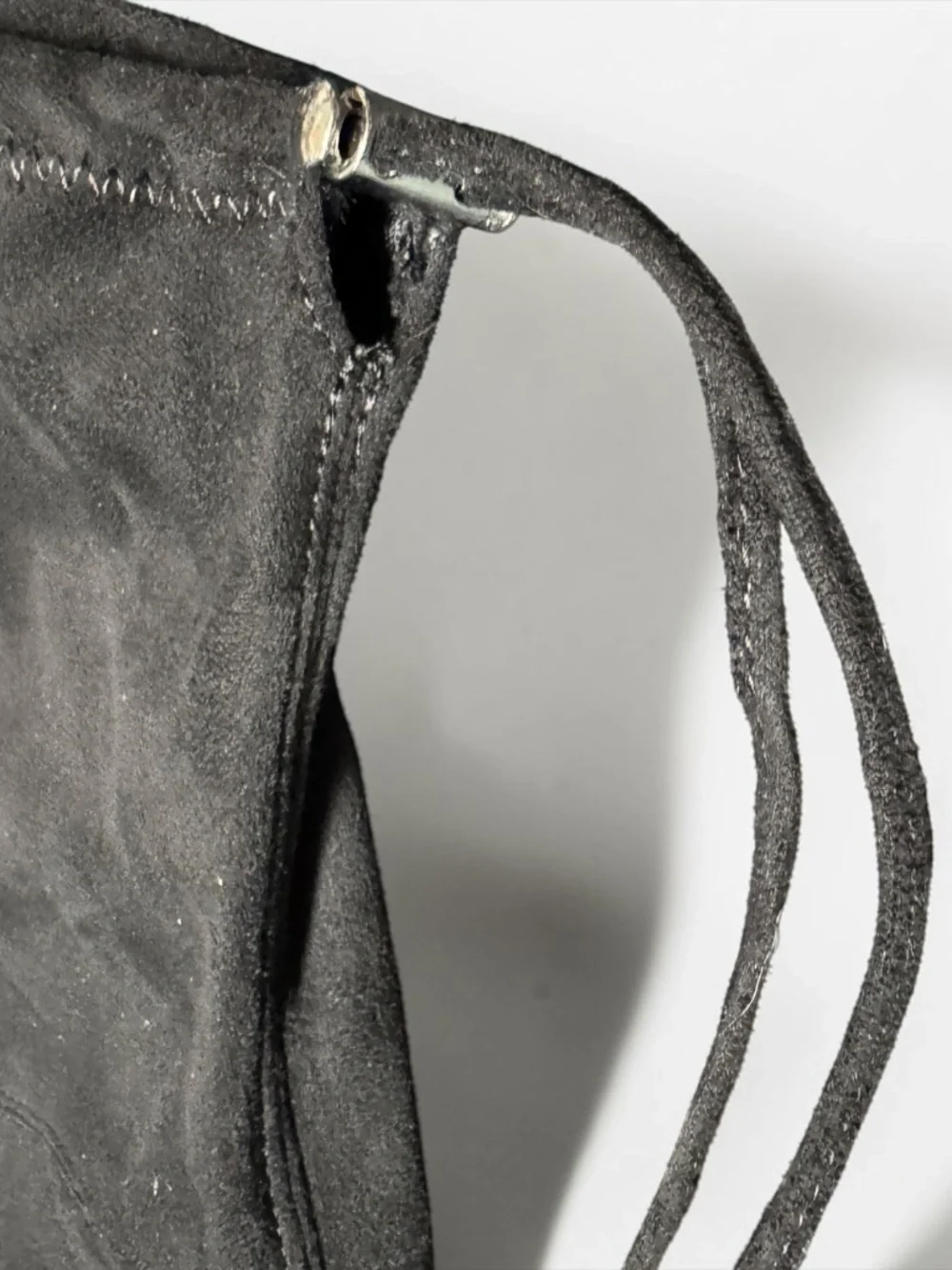 Relativity Black Over The Knee Slouchy Heel Boots Size 9