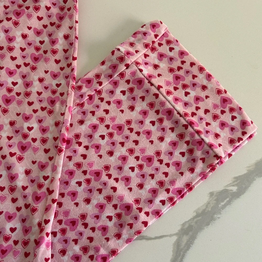 🦋 5/$25 - Old Navy Pajama Pants - Vintage Heart Print - Size 12 (Girls)