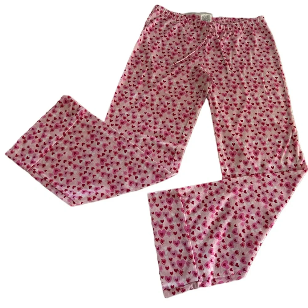 🦋 5/$25 - Old Navy Pajama Pants - Vintage Heart Print - Size 12 (Girls)