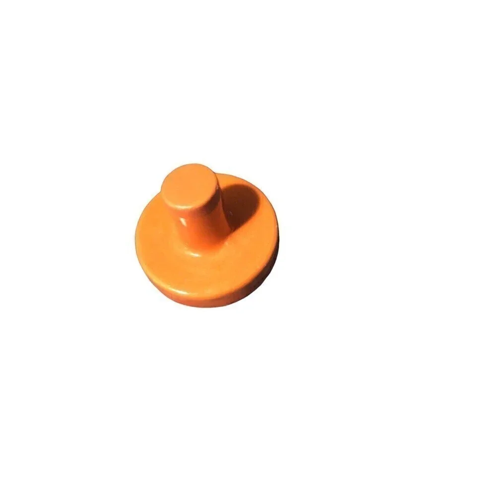 Vintage Terracotta 2” Butter Or Cookie Press Ceram Vintage Clay Cabin Strawberry
