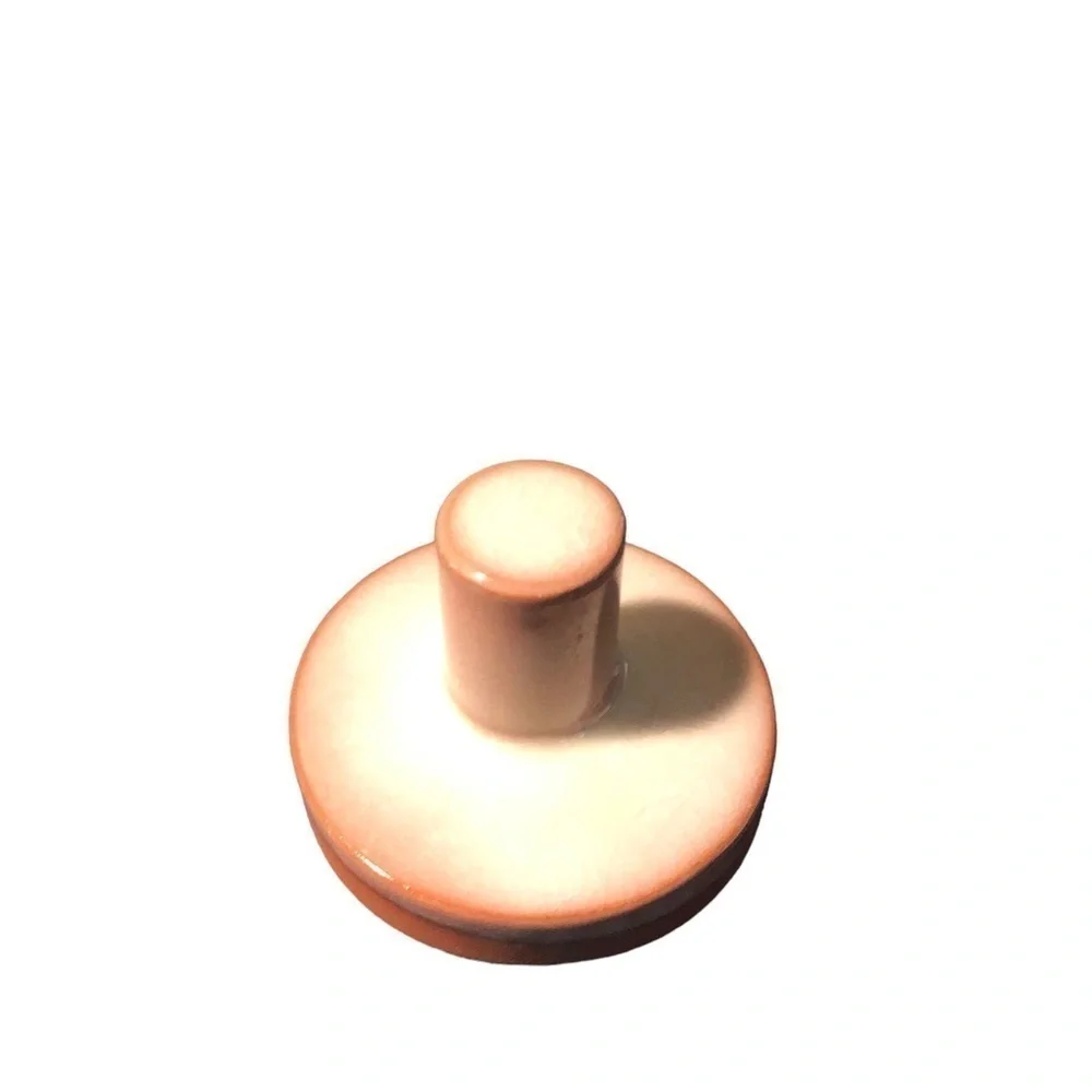Vintage Terracotta 2” Butter Or Cookie Press Ceram Vintage Clay Cabin Strawberry