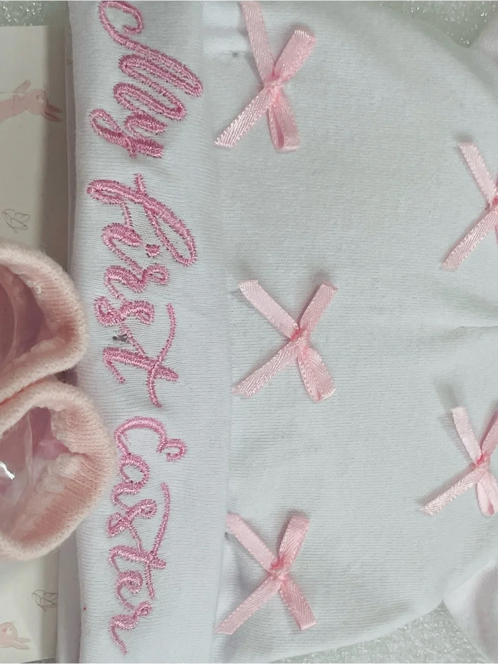 Baby’s cute pink