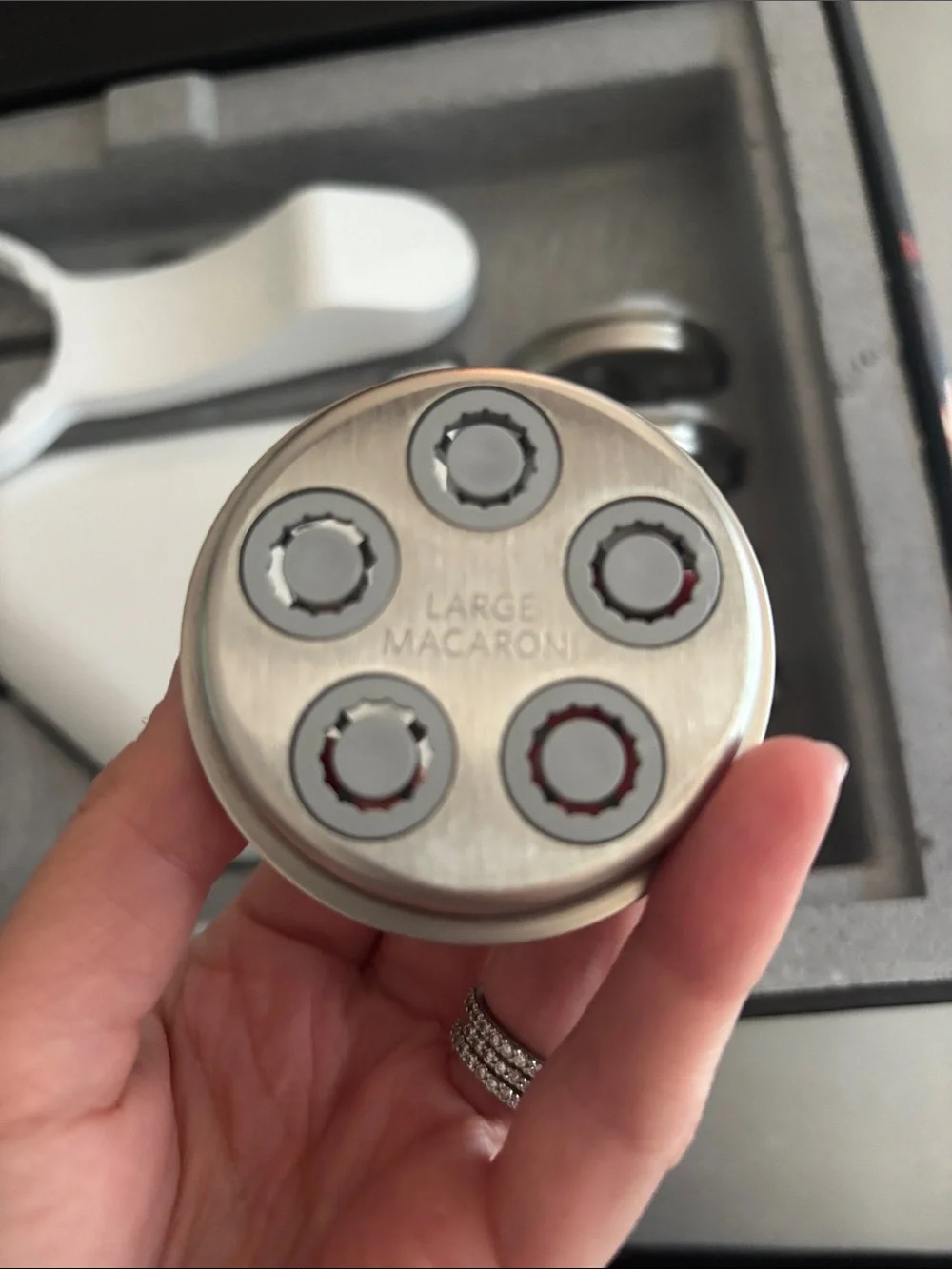 KitchenAid pasta extruder