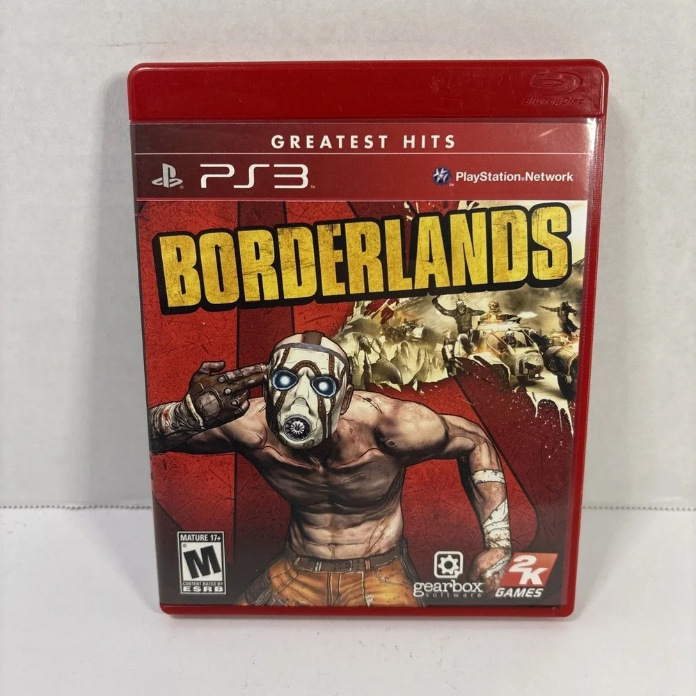 Borderlands Greatest Hits Sony PlayStation 3 PS3 2009 Complete CIB 2K Games