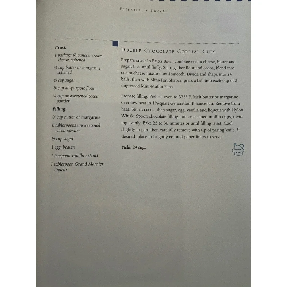 The Pampered Chef vintage cookbook