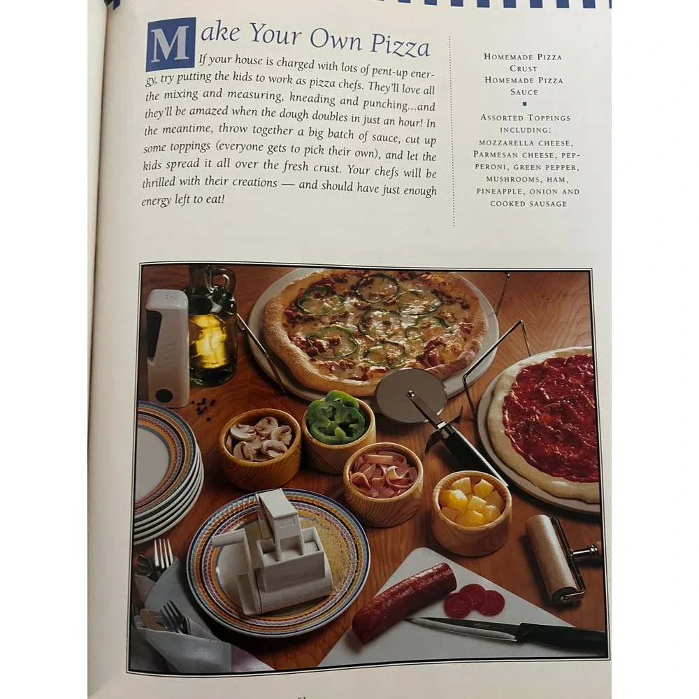 The Pampered Chef vintage cookbook