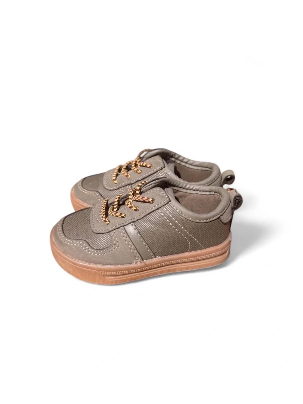 OshKosh B'gosh Taupe Sneakers with Tan Sole New