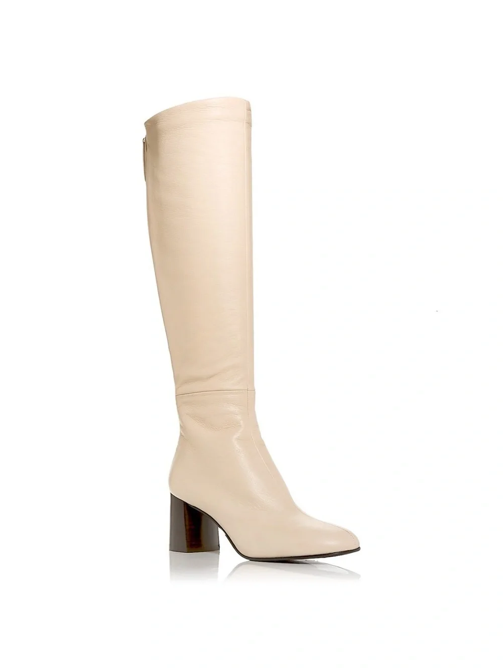 3.1 Phillip Lim Nadia High Block Heel Boots in Almond, Size 38.5, New in Box