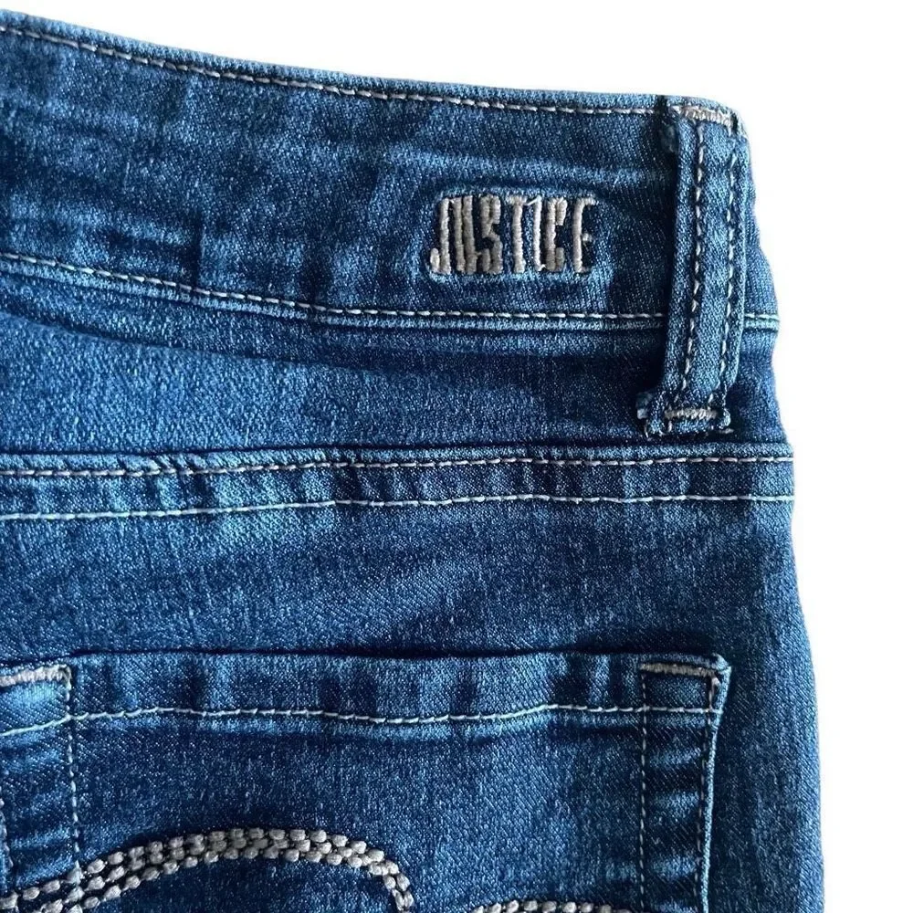 Justice girl’s embroidered