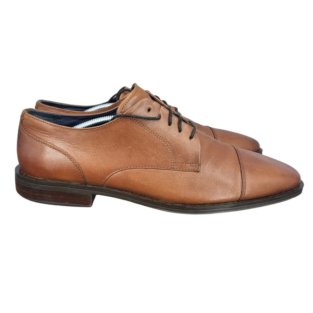 Cole Haan Dawes Grand.OS Oxford Shoes Mens‎ 12 M Brown Leather  Cap Toe Derby