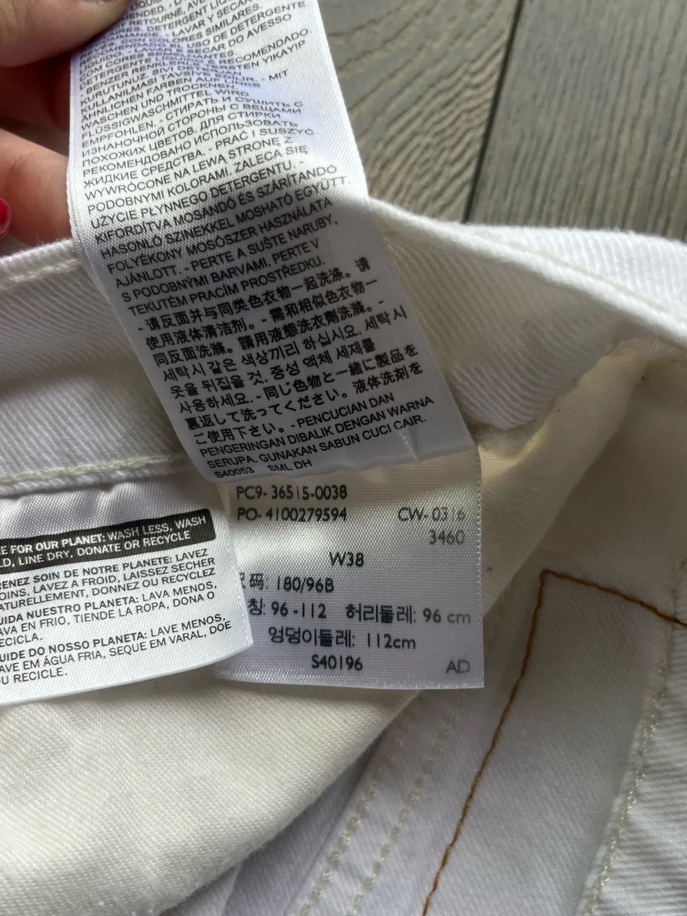 Levis generously used