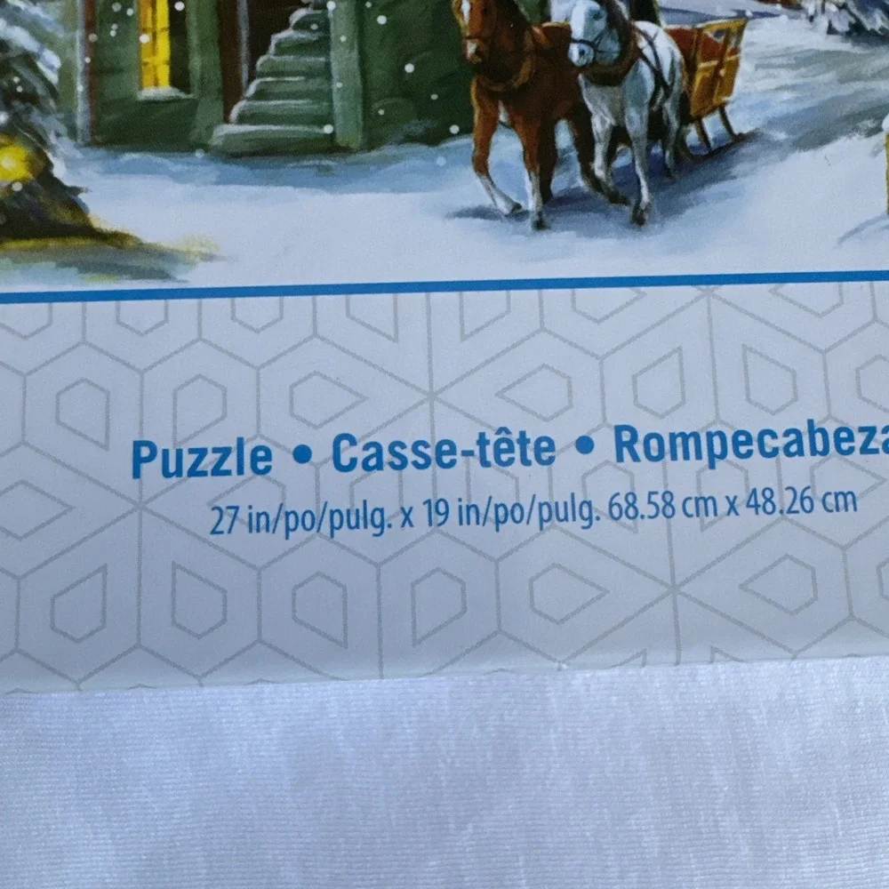 Puzzle 1000 Pieces Winter Wonderland    27 X 19
