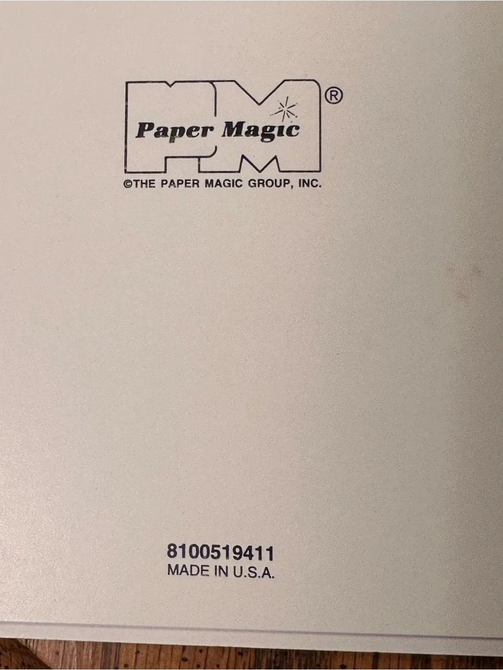 The Paper Magic Company cottagecore unused vintagechristmas
