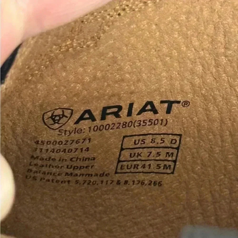 ARIAT Men’s Heritage PullOn Roper Cowboy Leather Boots 10002280(35501)