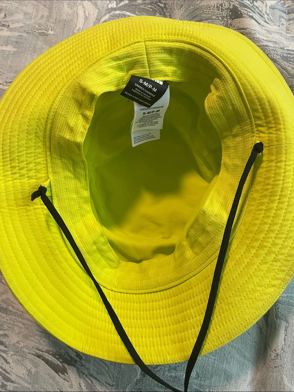 The North Face bright neon