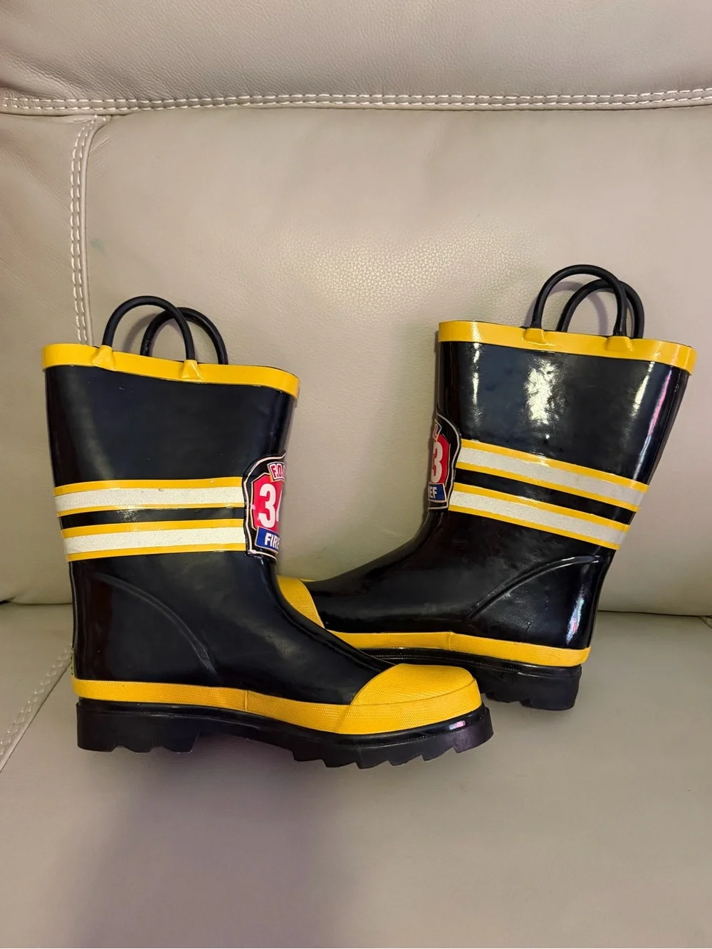 Western Fire Chief F.D.U.S.A. 343 Fire chief Rain Boot Women’s Size B5