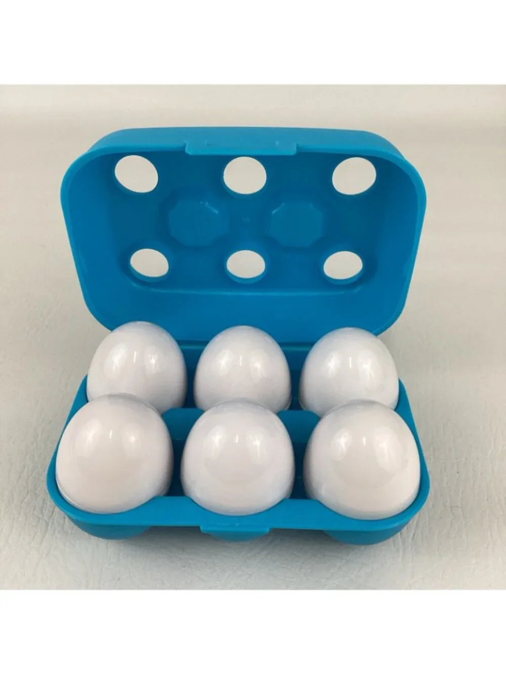 Rainbow Shape Sorter Eggs Counting Numbers Colors Vintage Evenflo Puzzle Lot