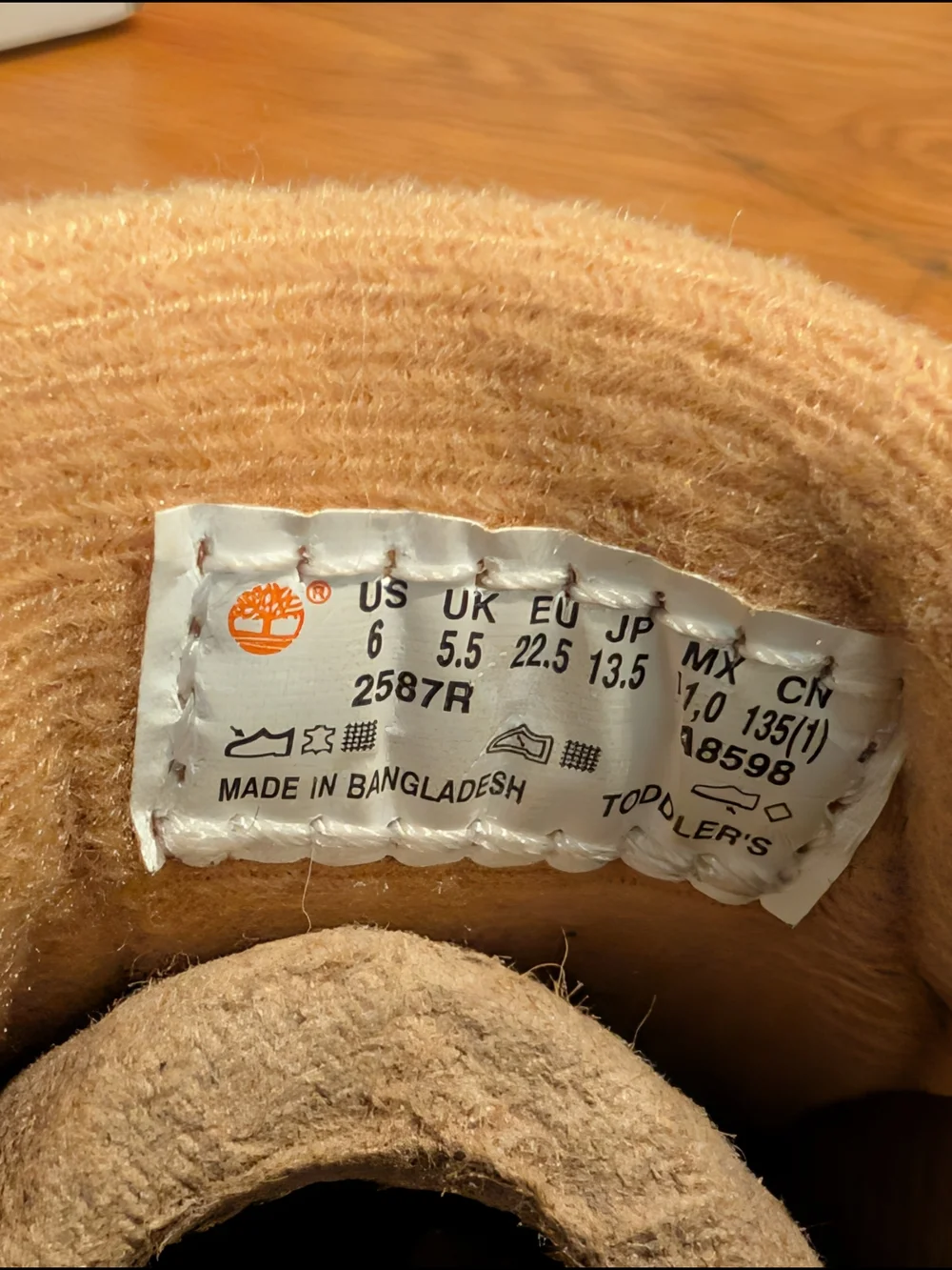 Timberland Timber Tykes Brown Toddler Boots