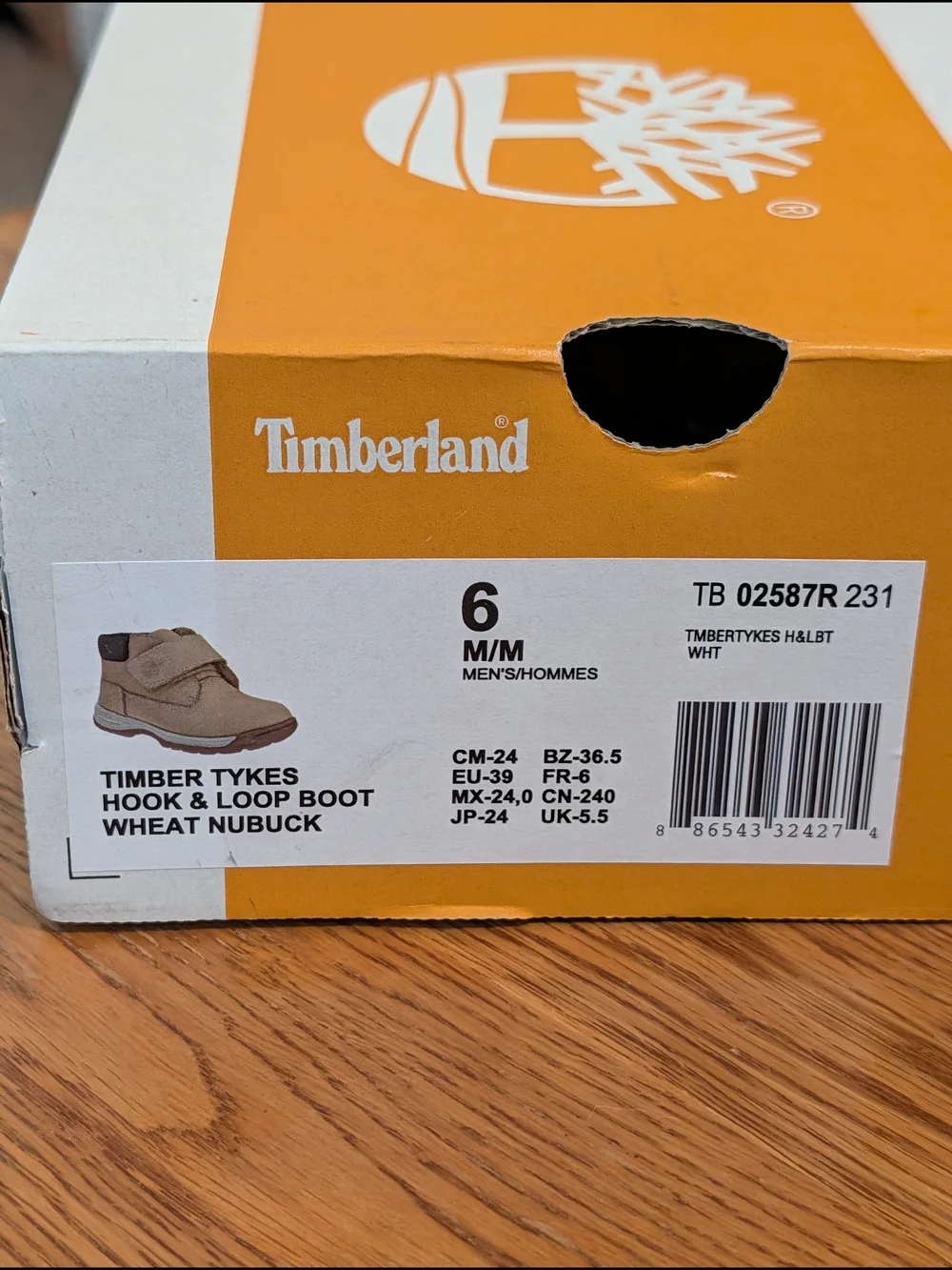 Timberland Timber Tykes Brown Toddler Boots