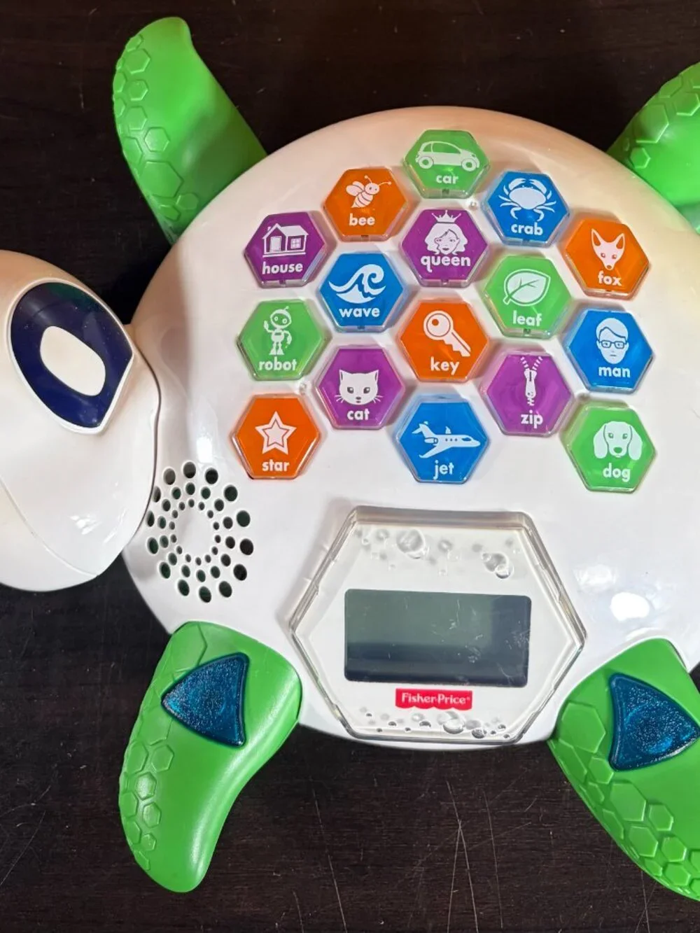 Fisher Price Think & Learn Spell & Speak Sea Turtle 2015 Mattel Interactive Toy