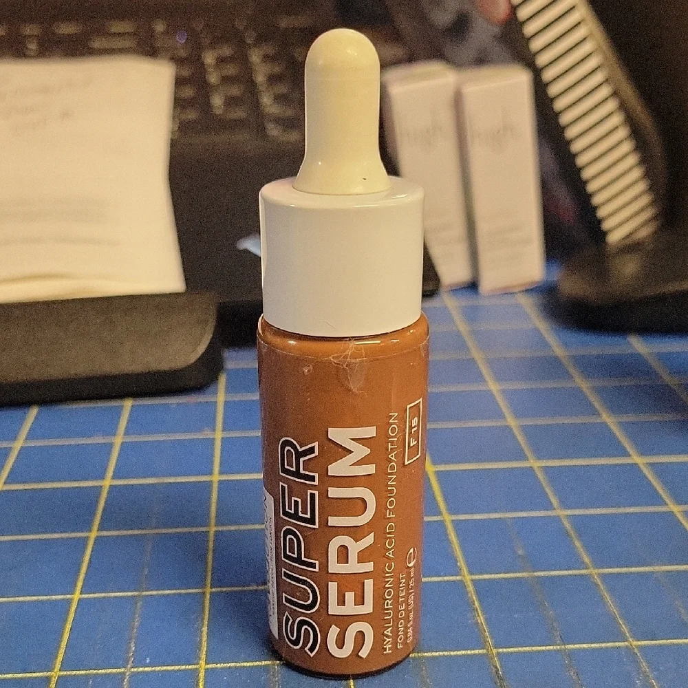 Relove by Revolution Super Serum Foundation 25ml New in Dropper Bottle F15