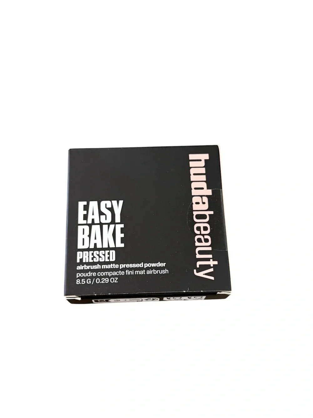 Huda beauty EASY BAKE PRESSED POWDER + puff BRAND NEW