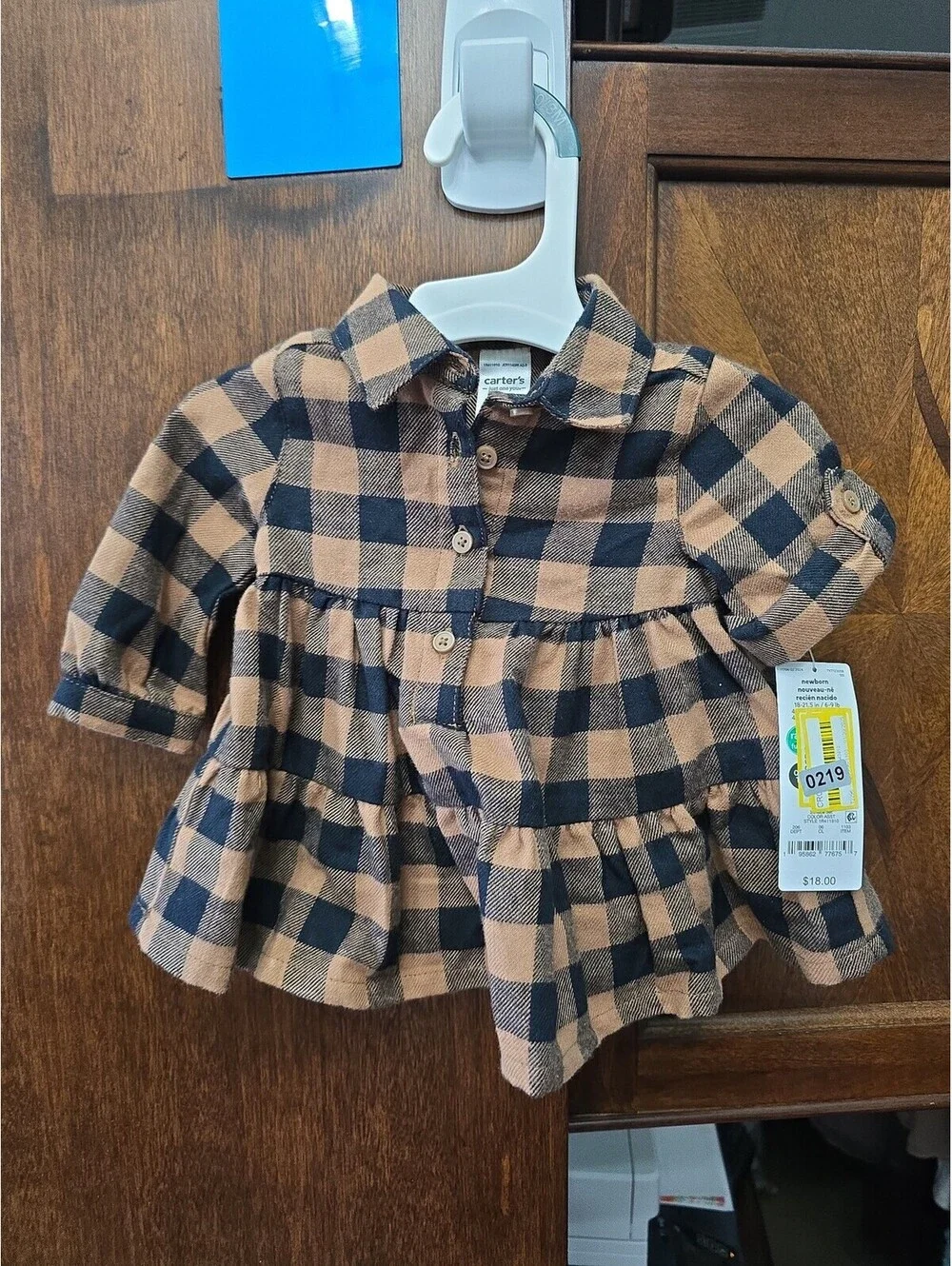 Newborn brand new dress from carter's item 219G4