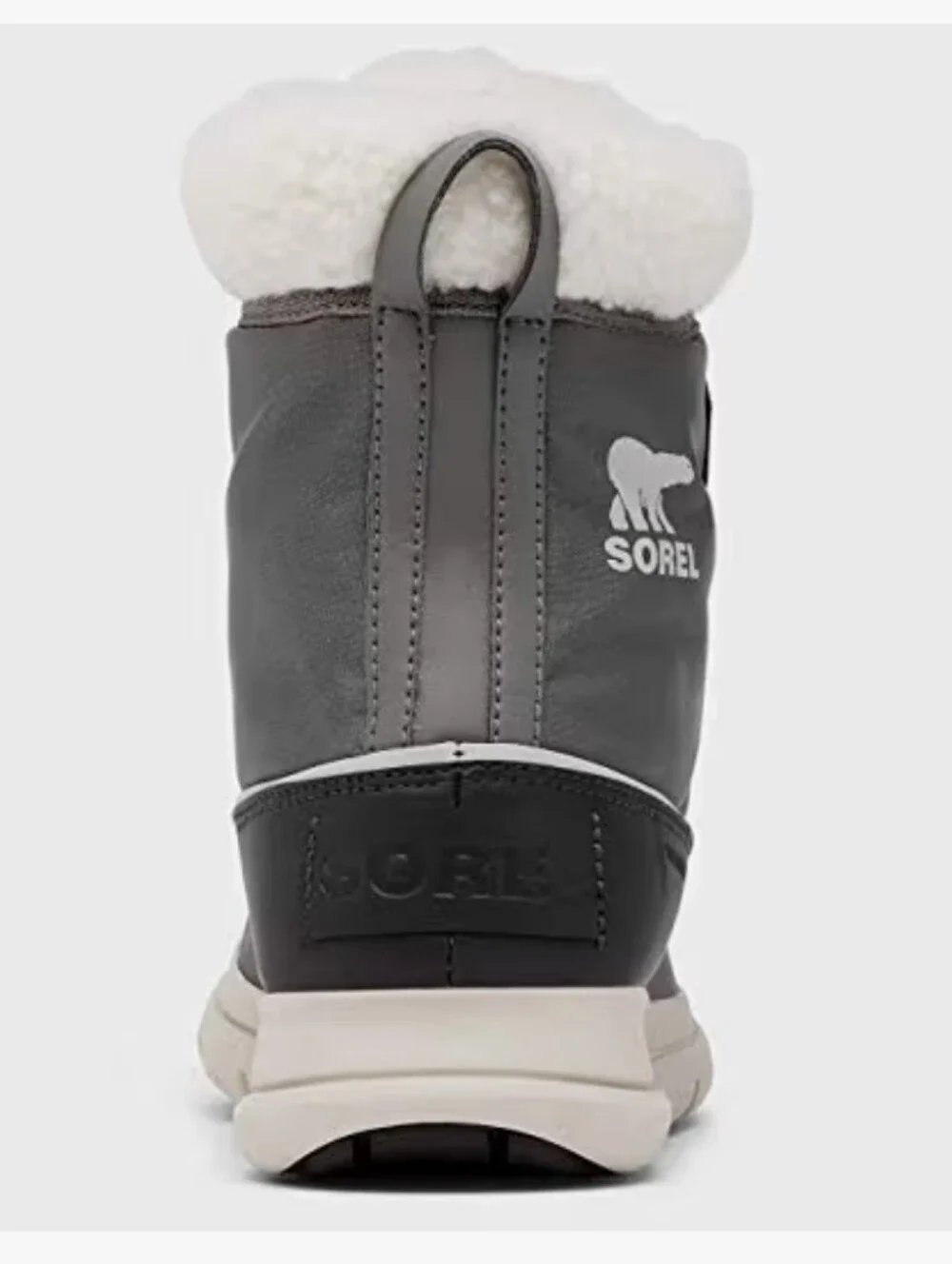 SOREL Women's Explorer Carnival Waterproof Boots Gray Quarry
