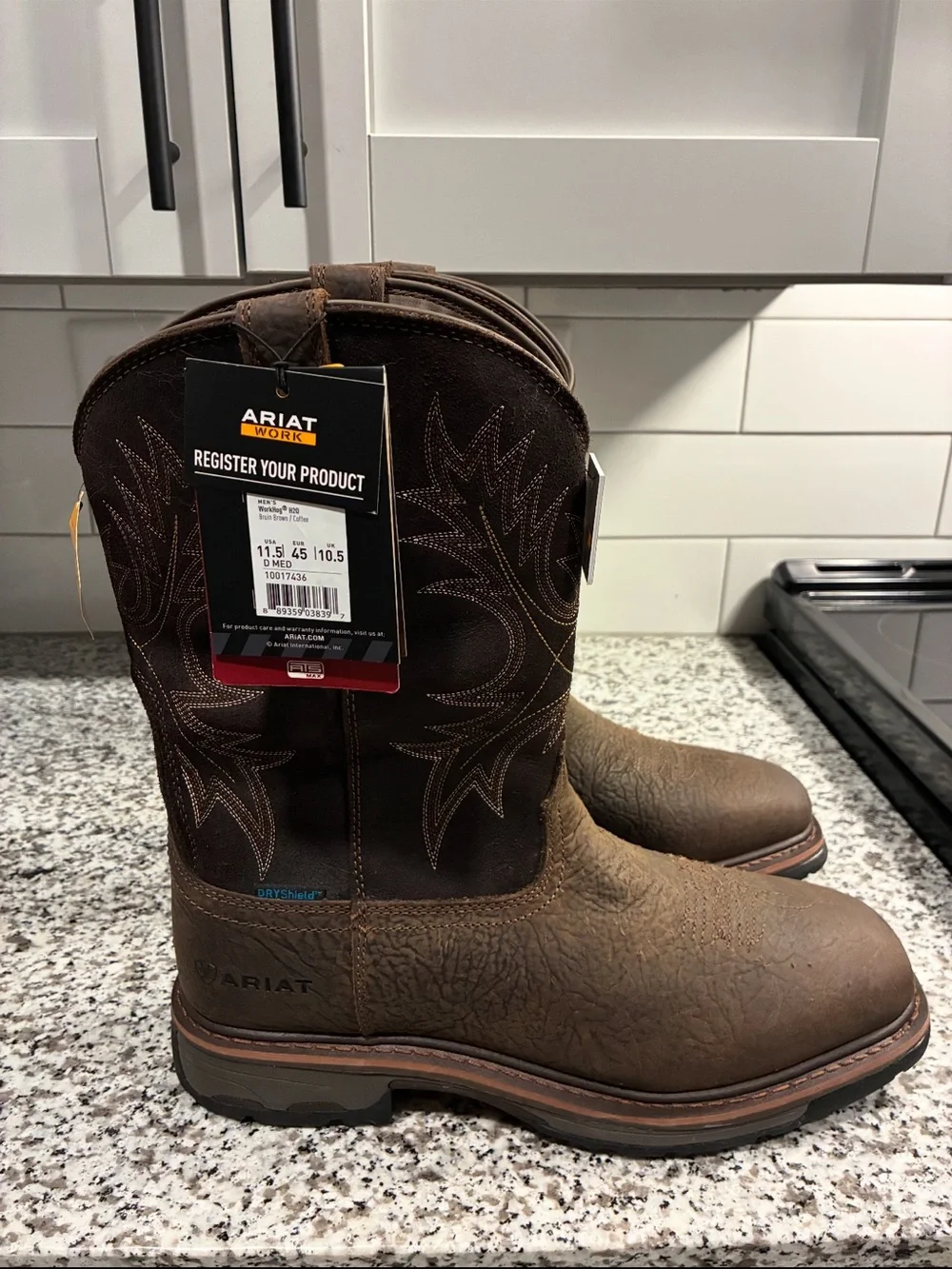 Ariat WorkHog XT Waterproof Carbon Toe Work Boots
