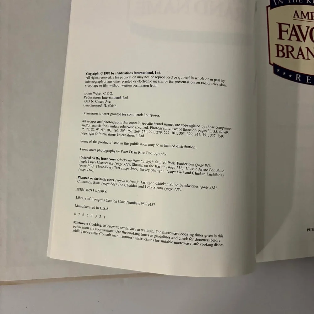 Publications International cooking features