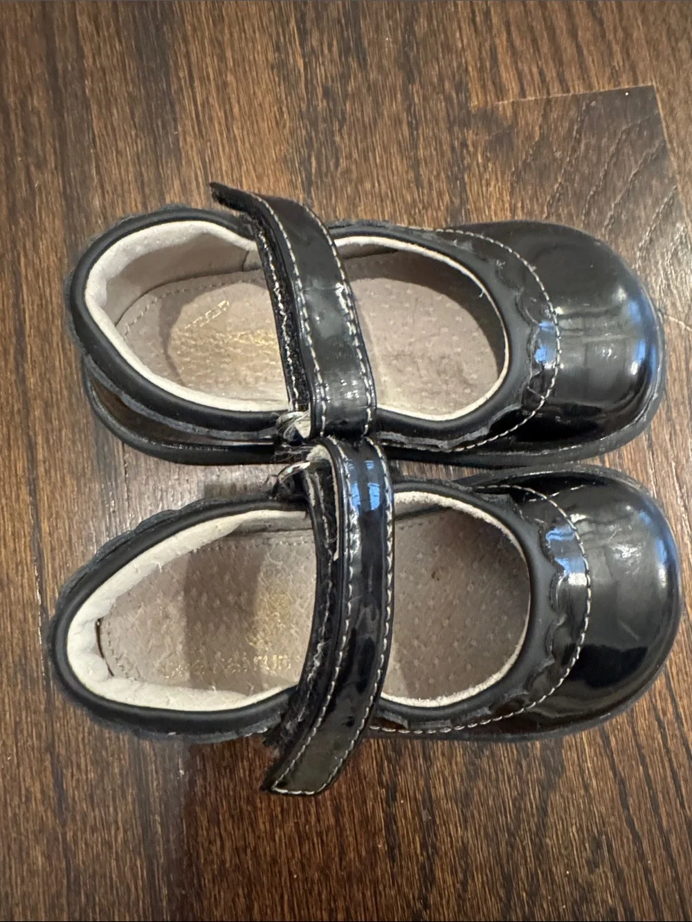 See Kai Run Jane II Black Patent Mary Jane Shoes Toddler Girl Size 6