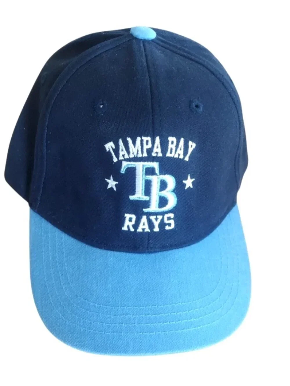 Tampa Bay Rays Kids Hat Blue Strapback Adjustable Cap OSFA New Fan Favorite