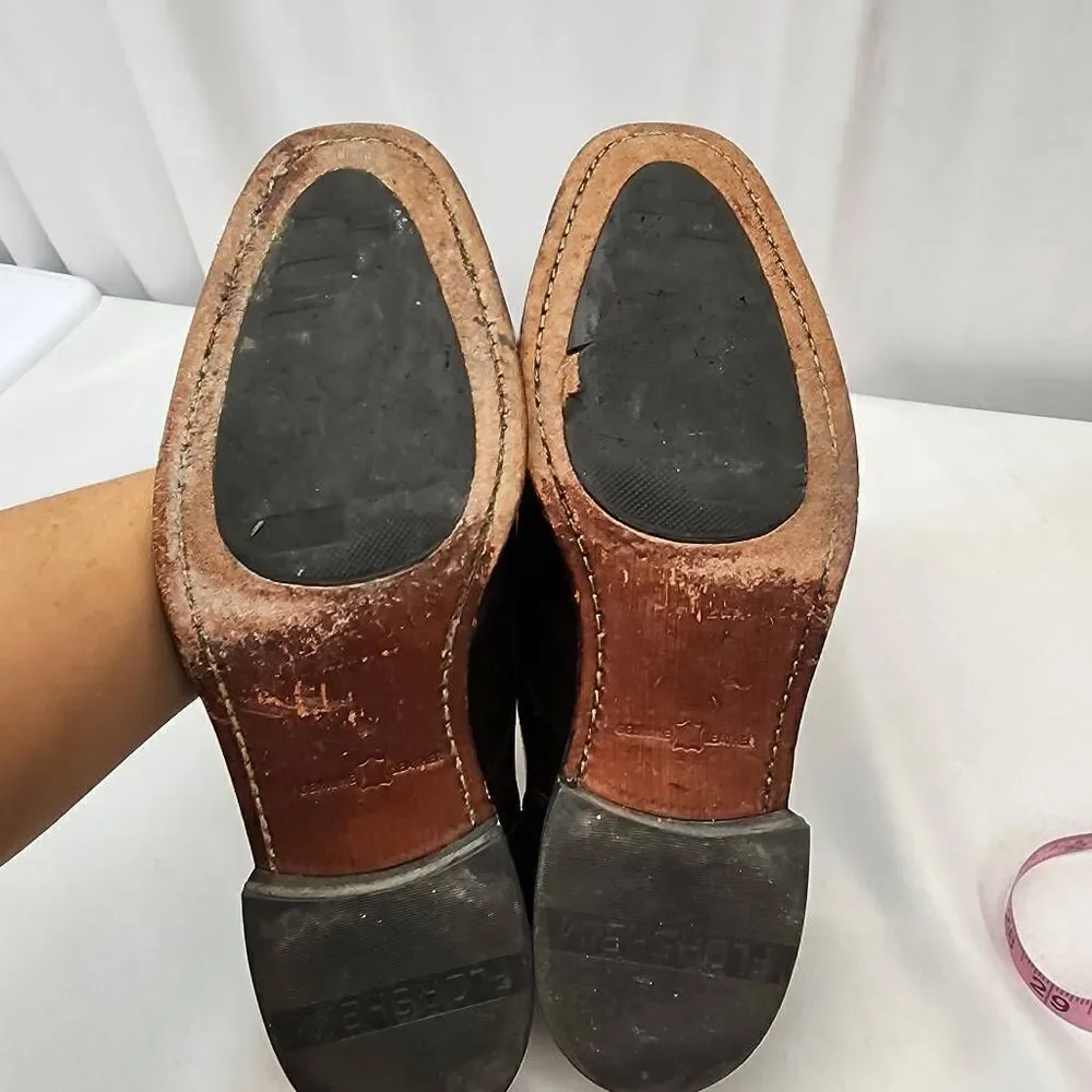 Florsheim leather burgundy