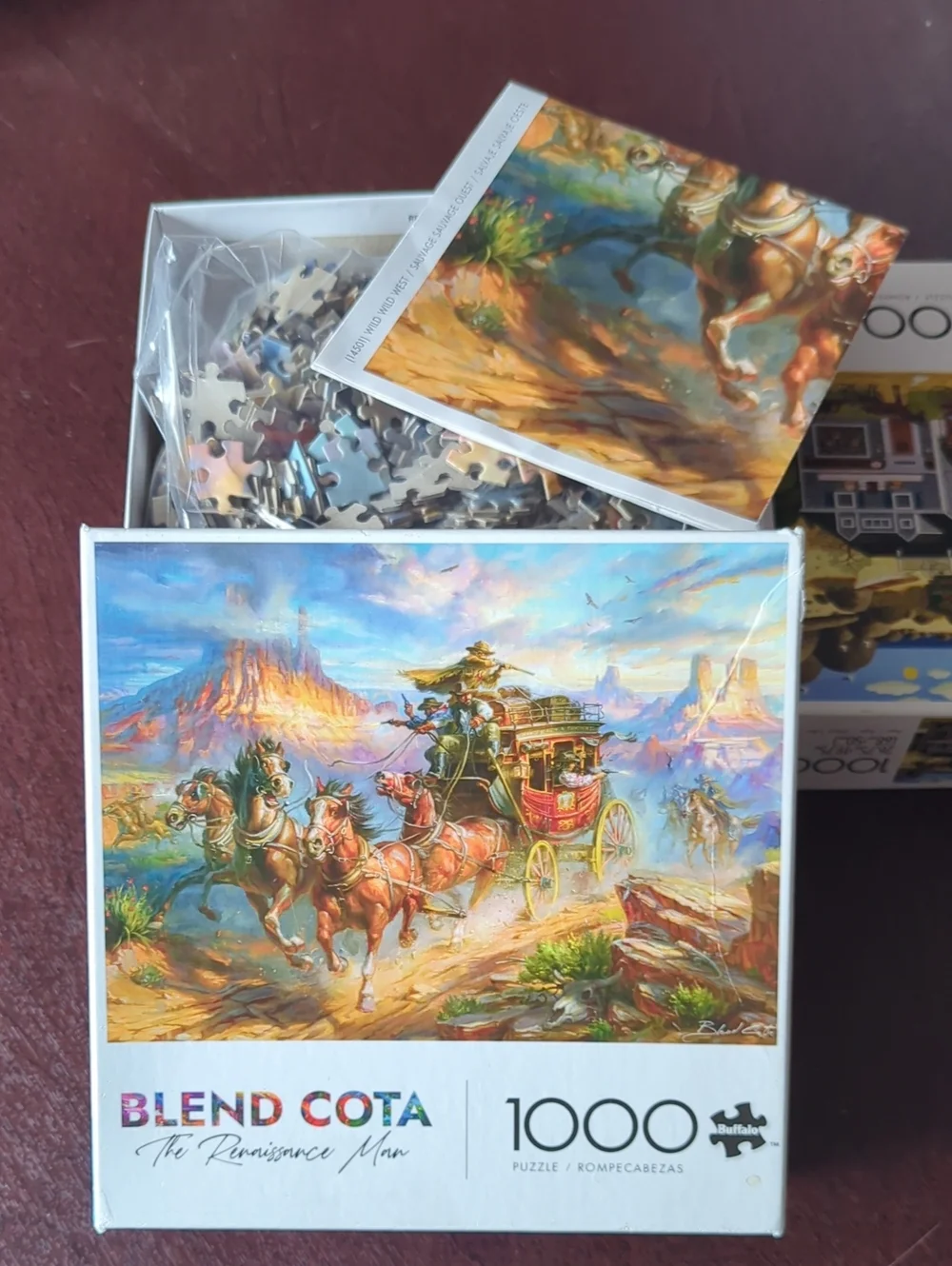 Buffalo Games from three once