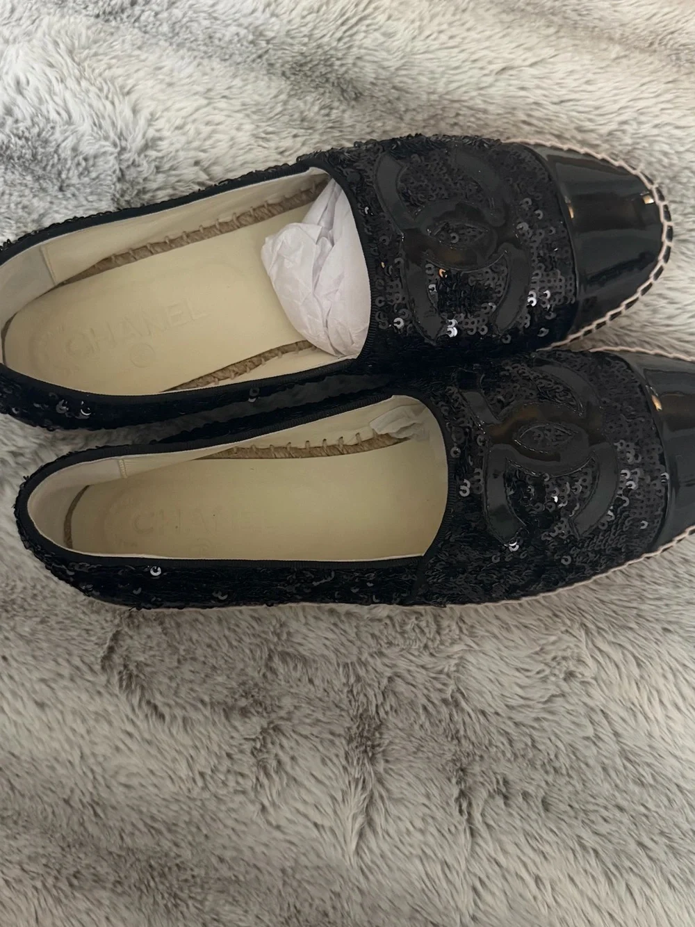 CHANEL classic espadrille