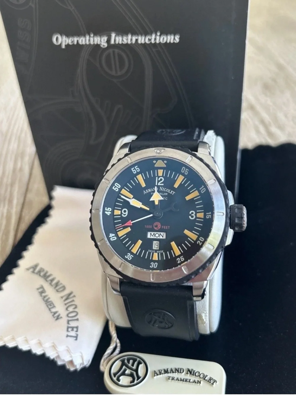 Armand Nicolet Tramelan, Men’s Diver Watch