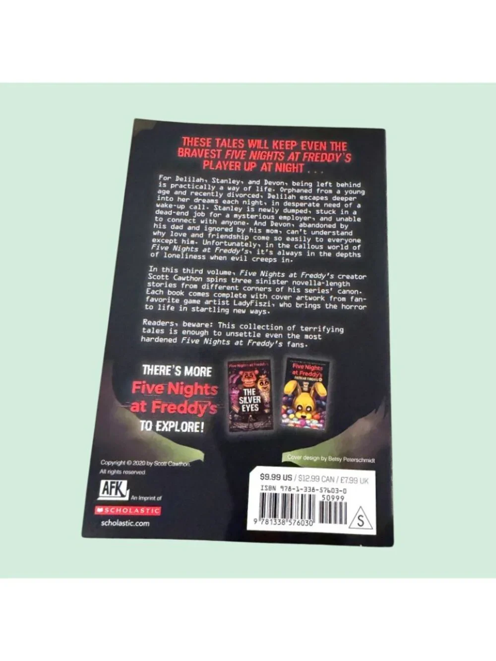 1:35 AM Five Nights at Freddy's Fazbear Frights #3 by Scott Cawthon; paperback