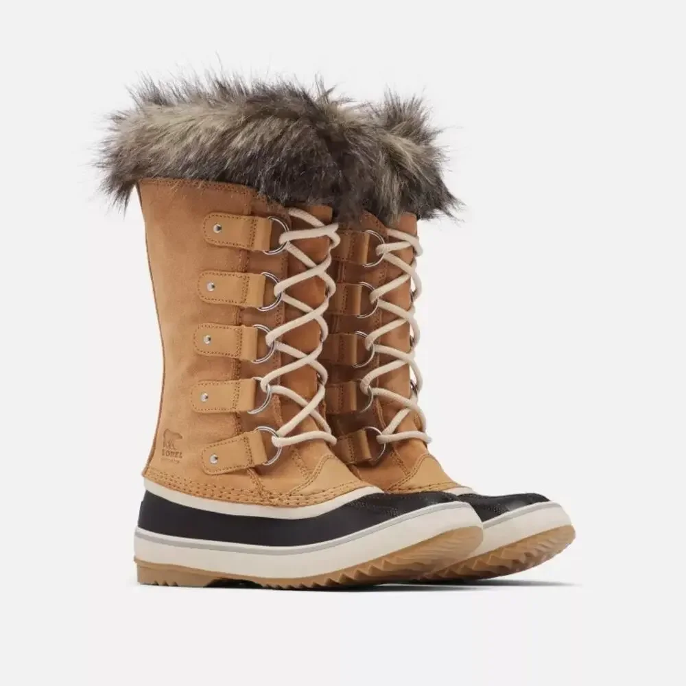 SOREL Women's Joan Of Arctic Snow Boot in Camel Brown size 5 NEW Without Box*