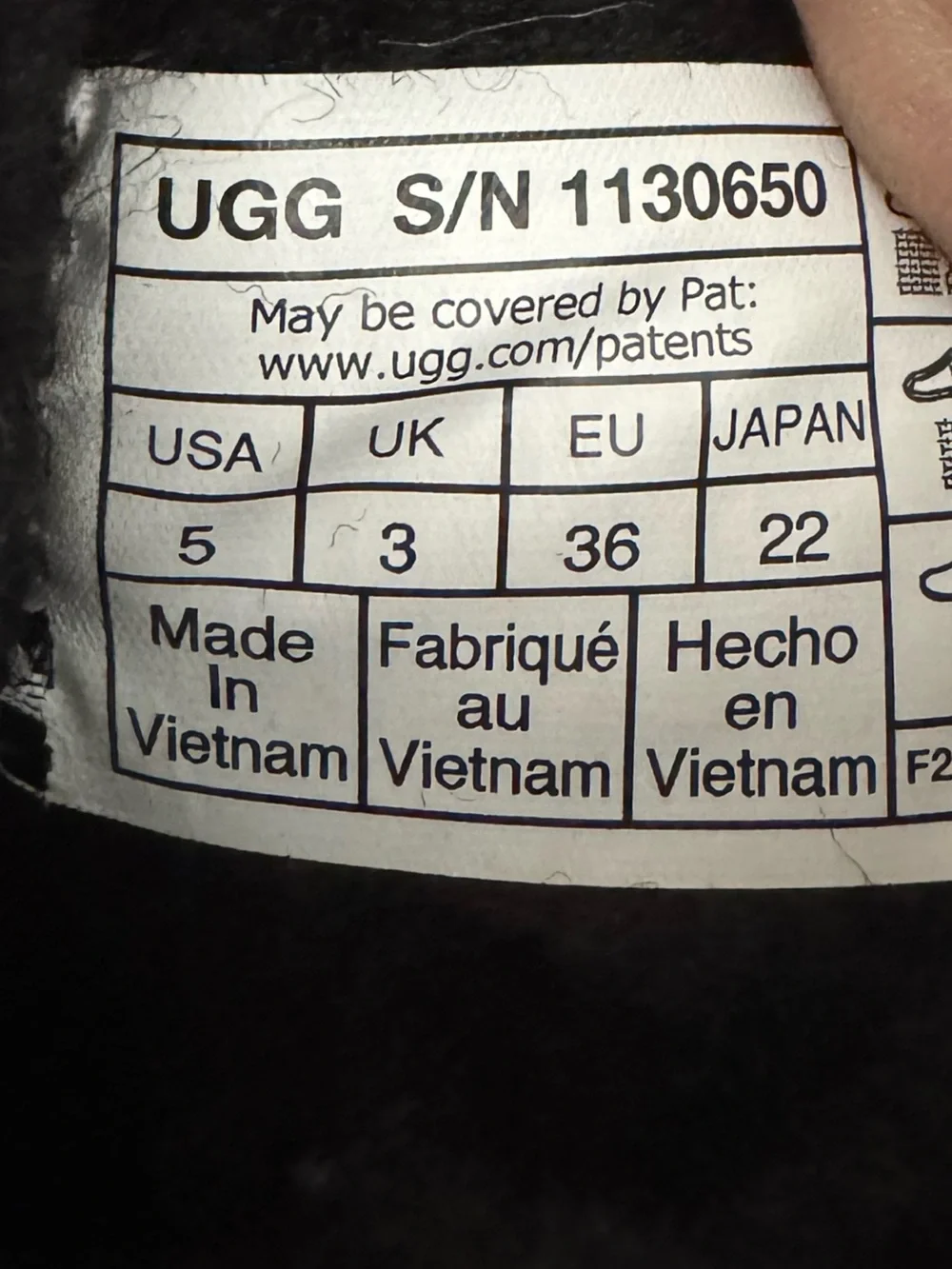 UGG dress bold