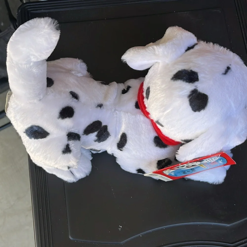 Disney Dalmatian Plush Dog Toy - White and Black