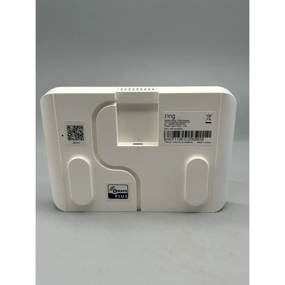 Ring includes keypad