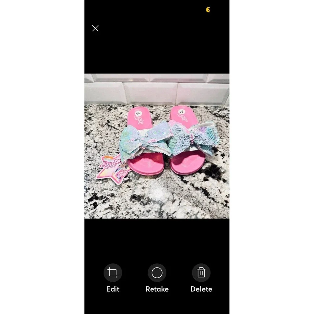 Jojo Siwa Slide Sandals size Medium