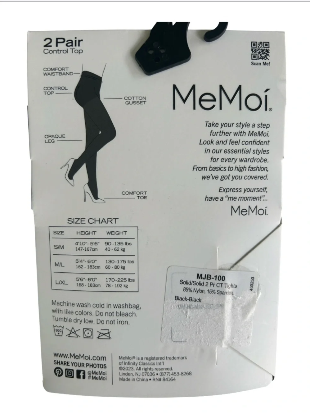 Memoi control top