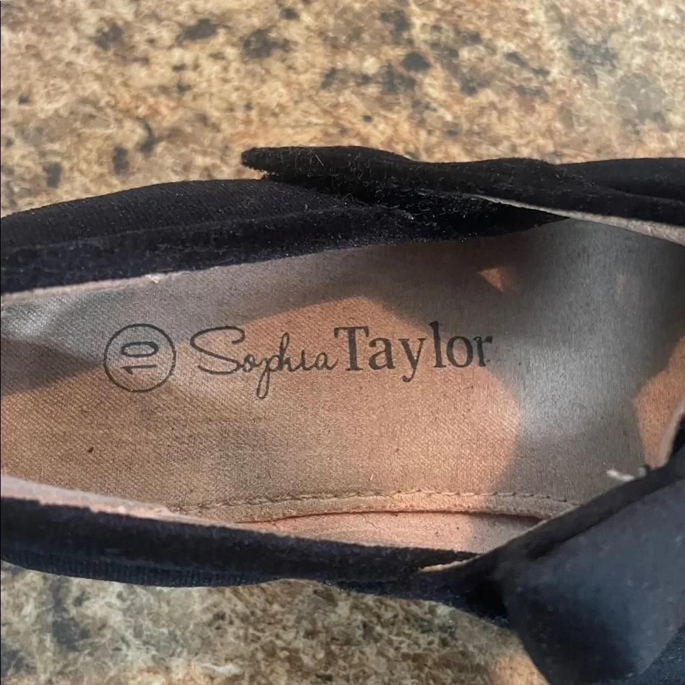 Unbranded black suede