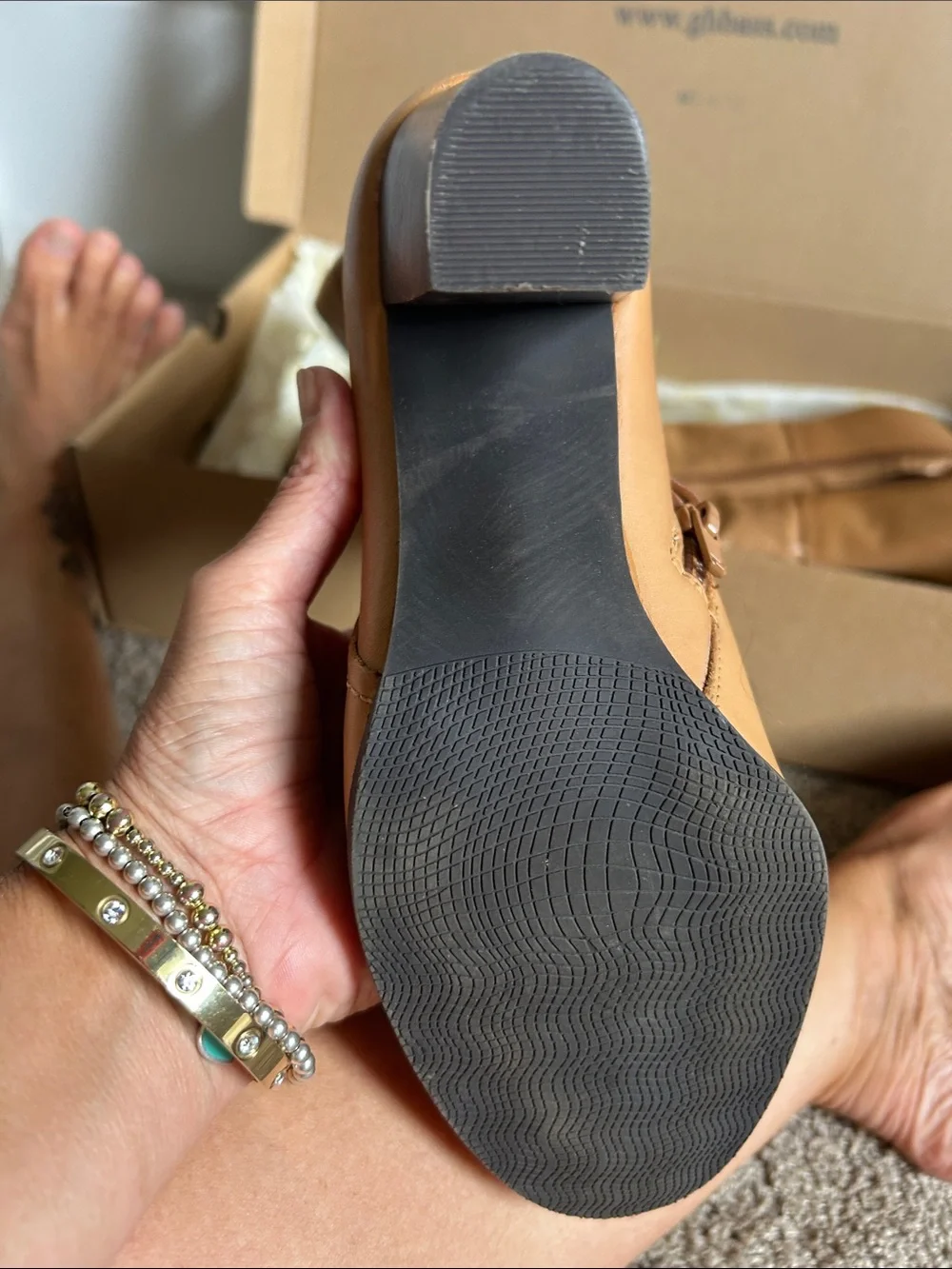 G.H. Bass & Co. tall leather