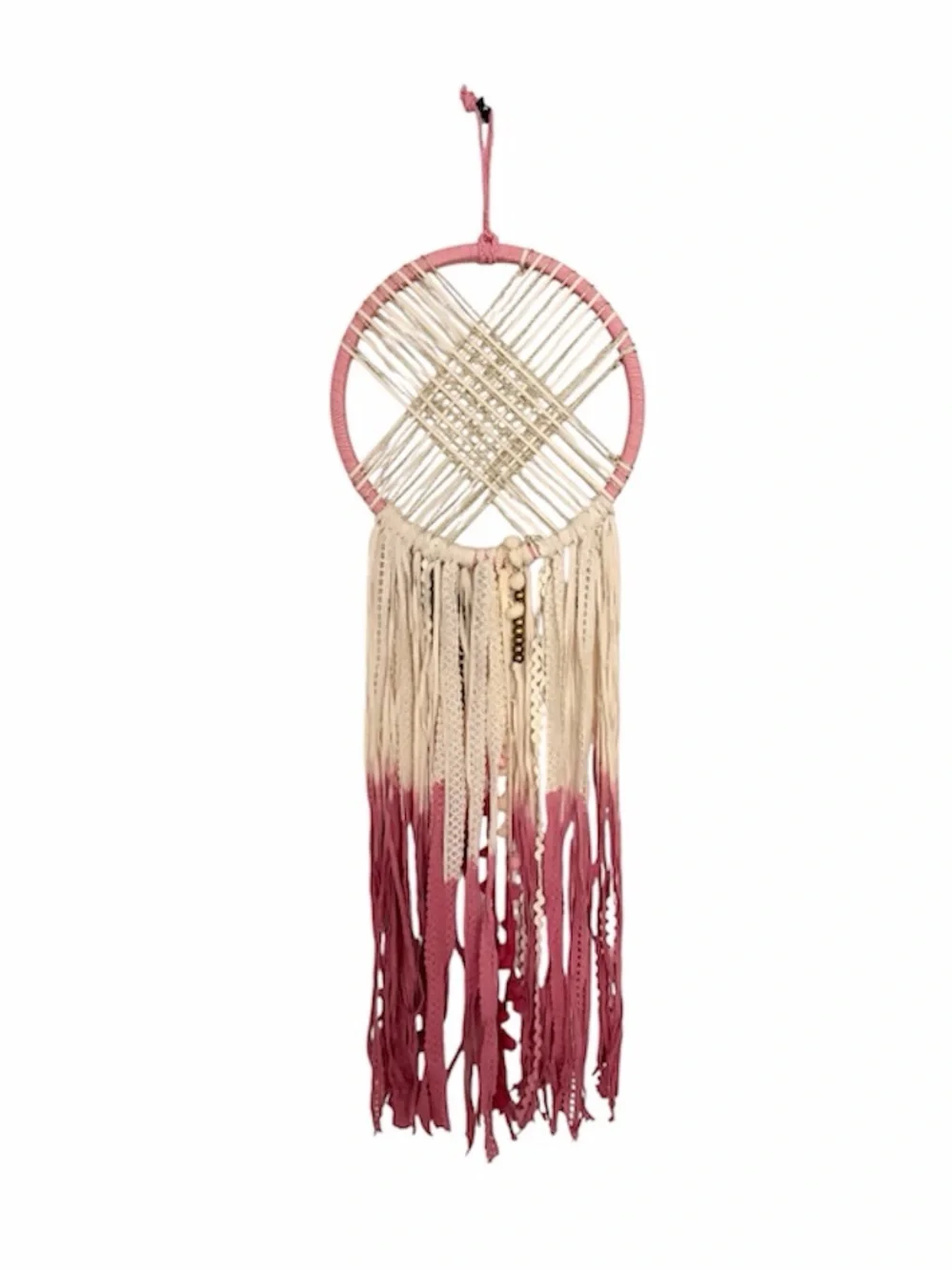 N/A macramé pink